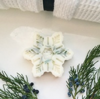 Мыло - крем ручной работы Морозная снежинка